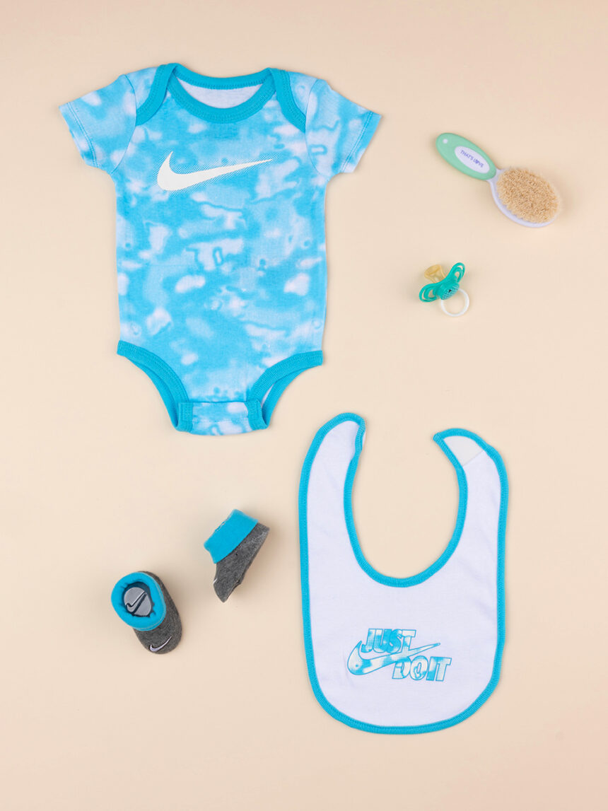 Set nike neonato : body + babucce + bavaglino - Nike