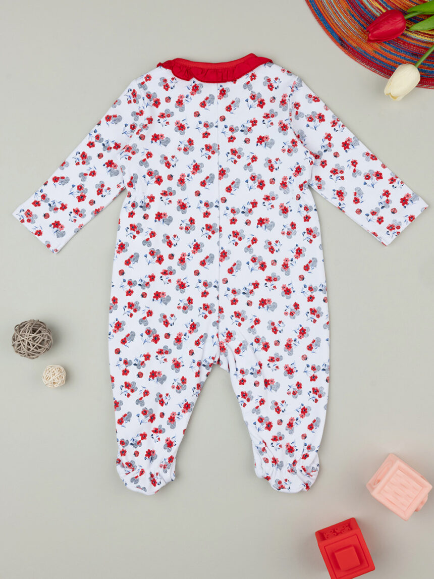 Tutina neonata stampa allover oeko-tex - Prénatal