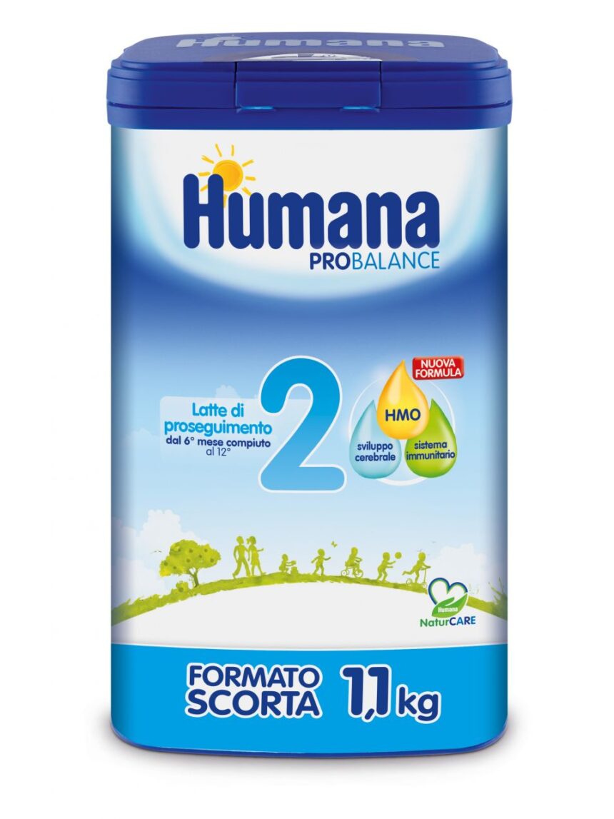 Humana - latte humana 2 polvere 1100g - Humana