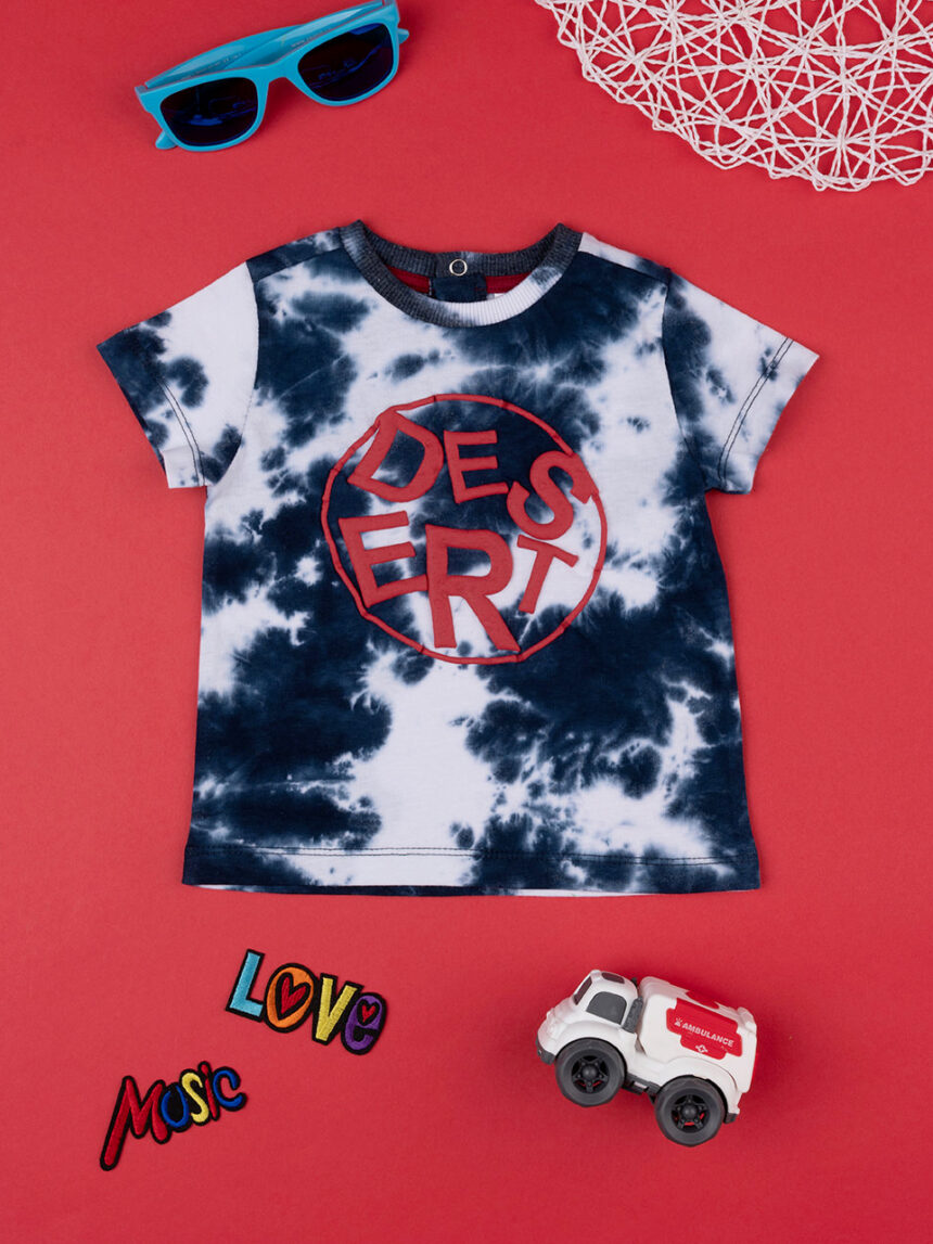 Maglia maniche corte bimbo tie-dye - Prénatal
