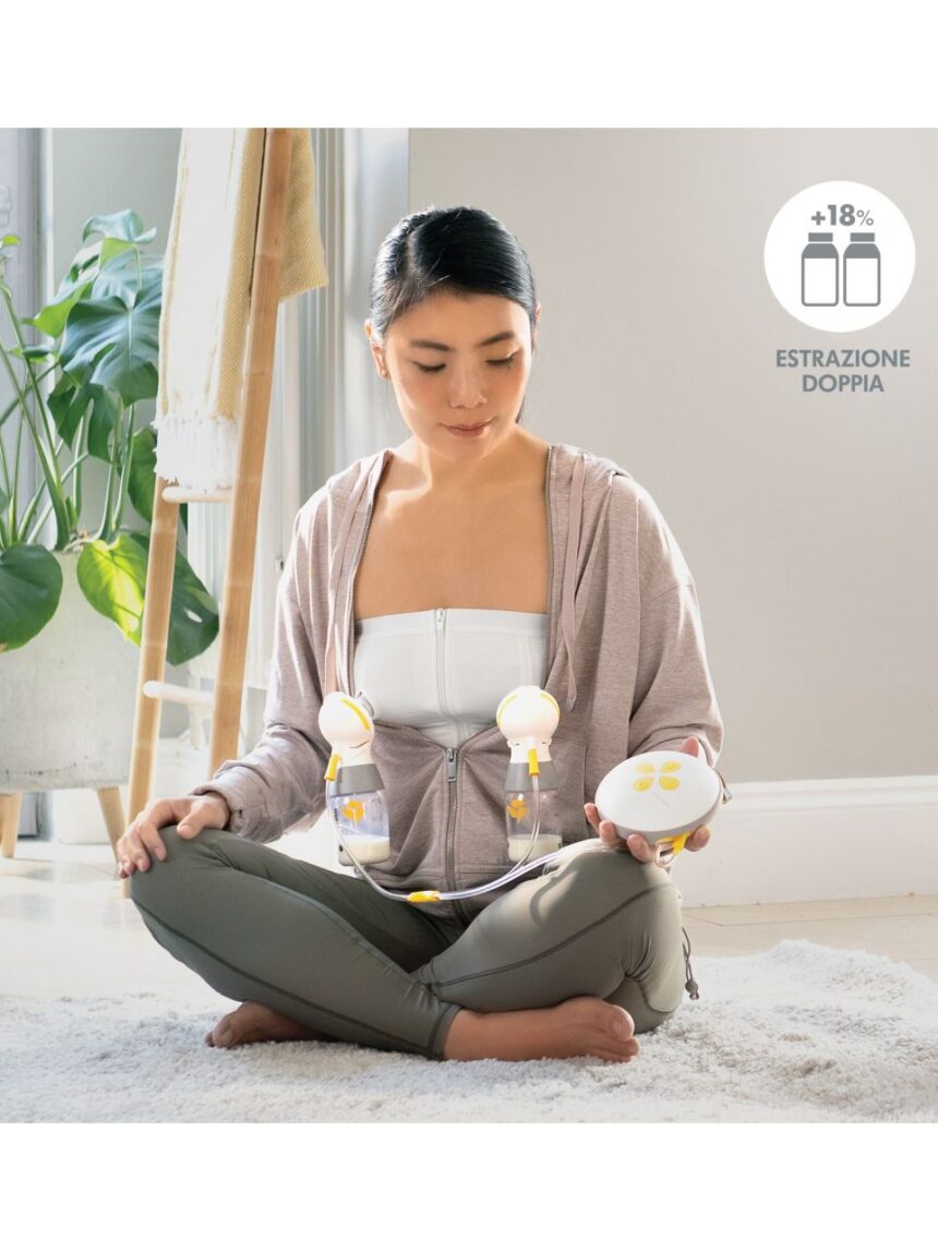 Tiralatte elettrico doppio swing maxi - Medela