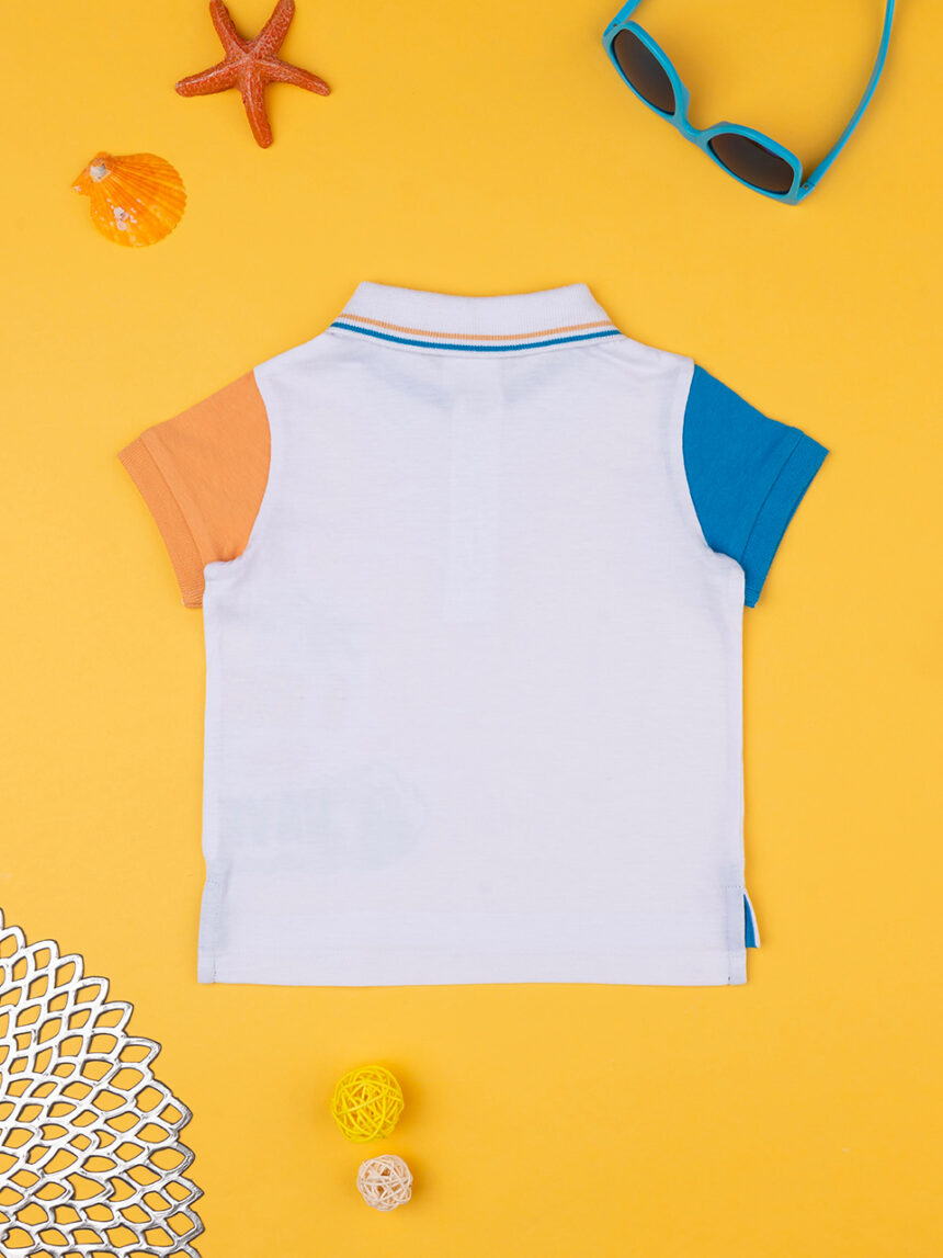 Polo bimbo maniche corte "surf" - Prénatal