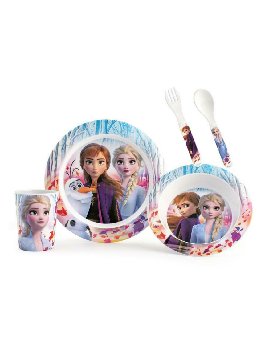 Set pappa frozen 2 disney 5 pezzi - Disney, Lulabi Disney, Lulabi