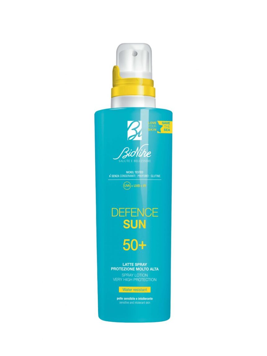 Bionike- defence sun 50+ latte spray protezione molto alta 200ml - BioNike