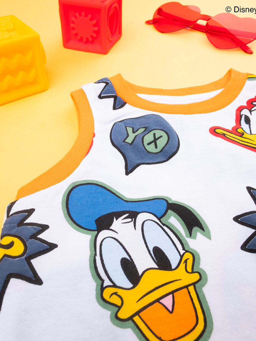 Canotta spalla larga bimbo disney paperino - Prénatal