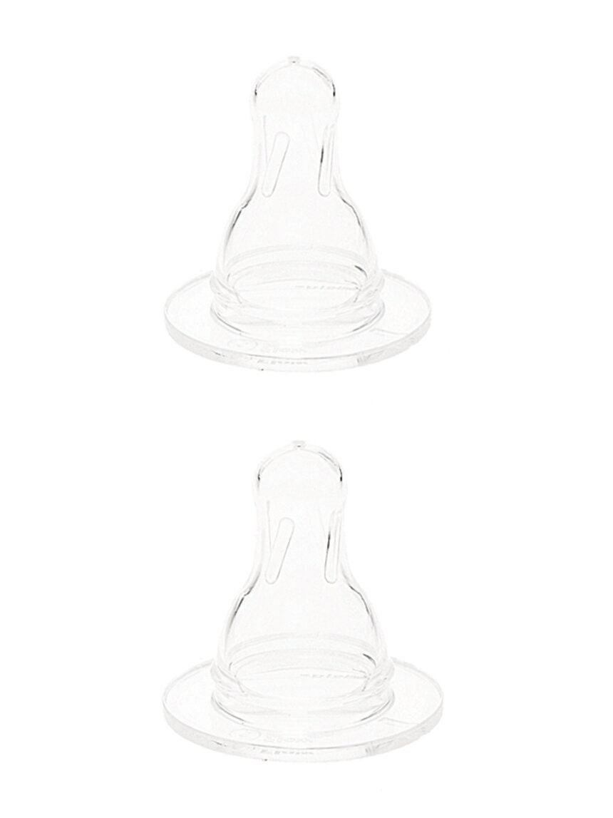 Tettarelle silicone, flusso lento, 2 pz - Medela