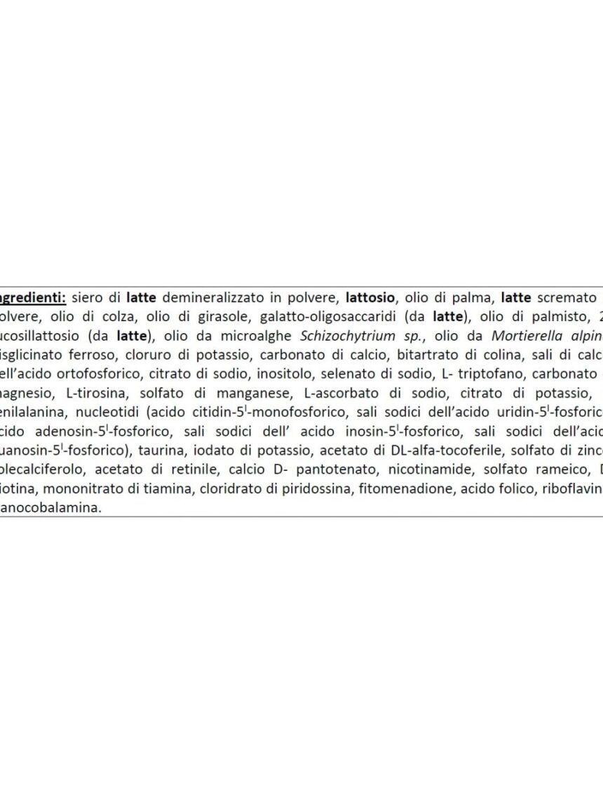 Humana – latte humana 1 polvere 800g - Humana