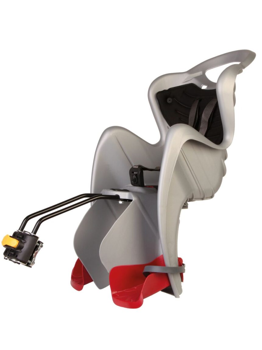 Seggiolini bici posteriore mr fox silver - Bellelli