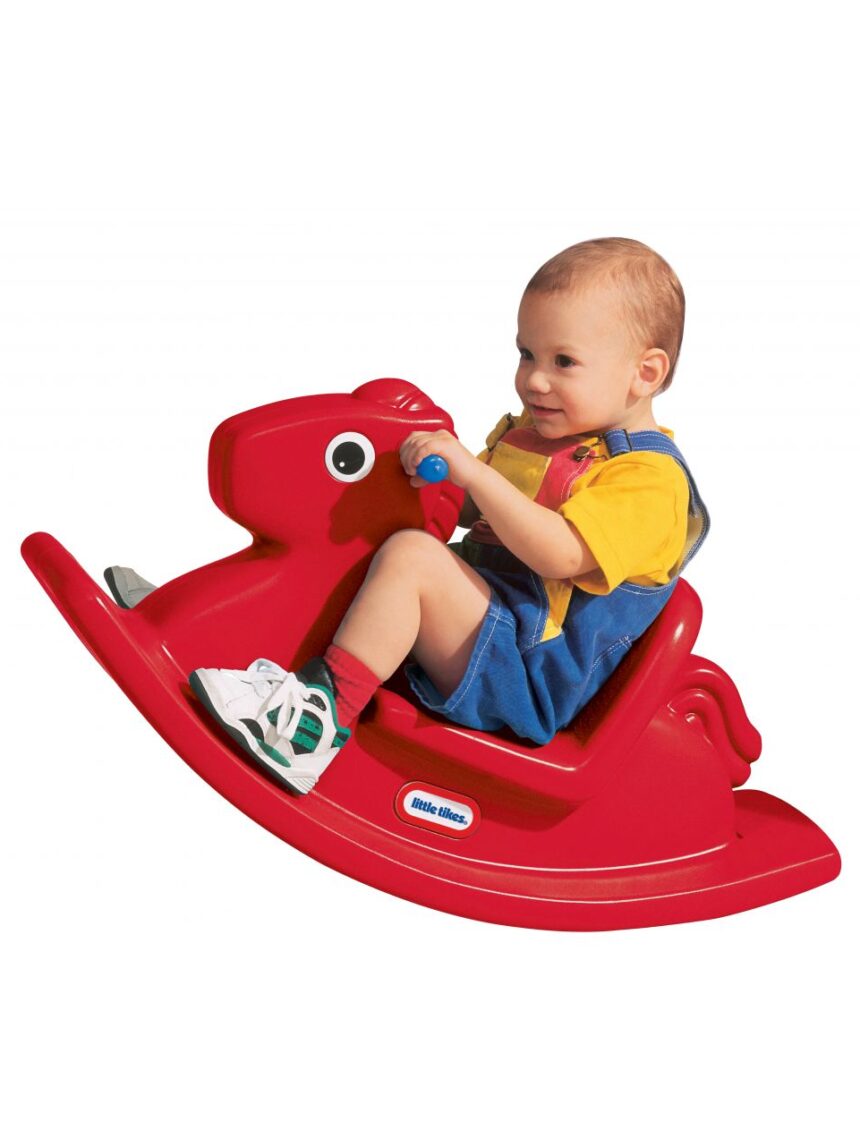 Cavallo a dondolo rosso - Little tikes