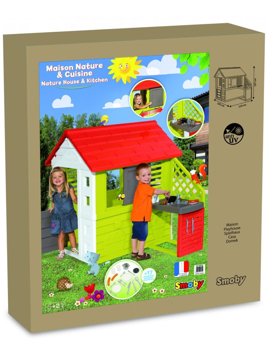 Smoby - casa natura e cucina - Smoby