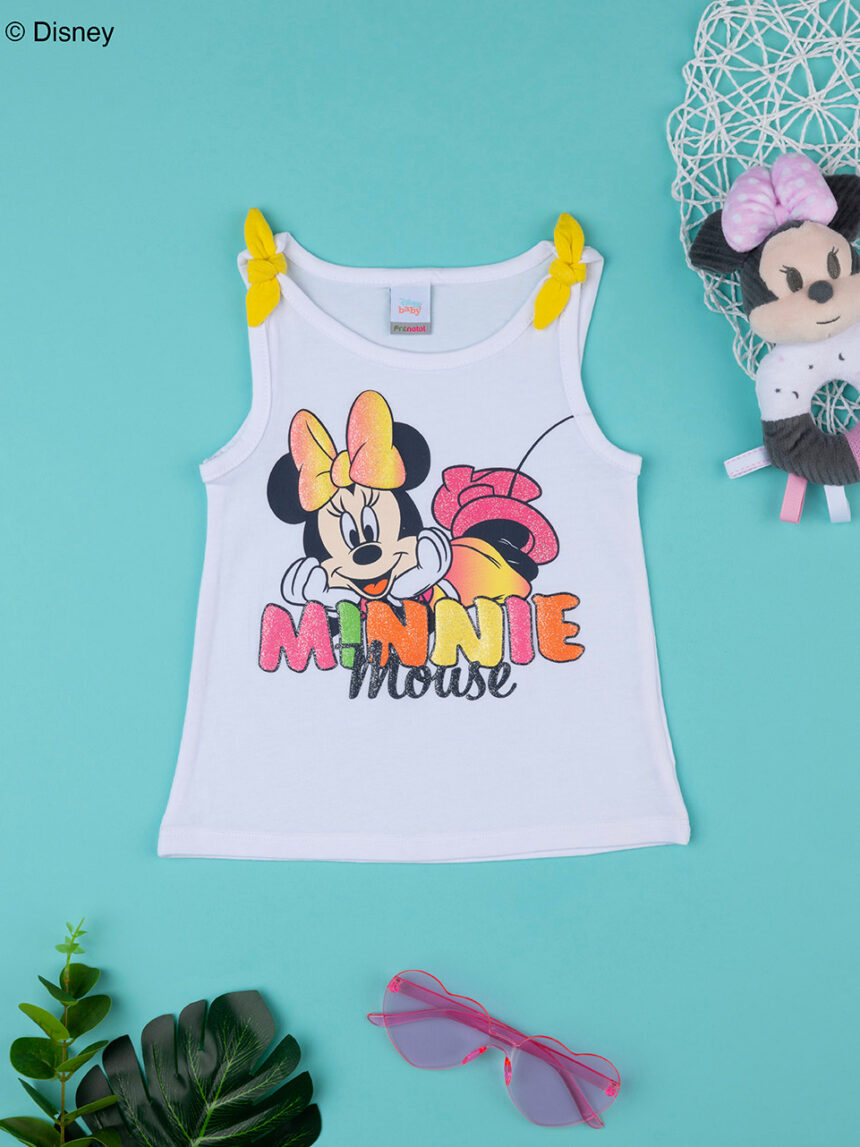 Canotta bimba stampa disney minnie - Prénatal