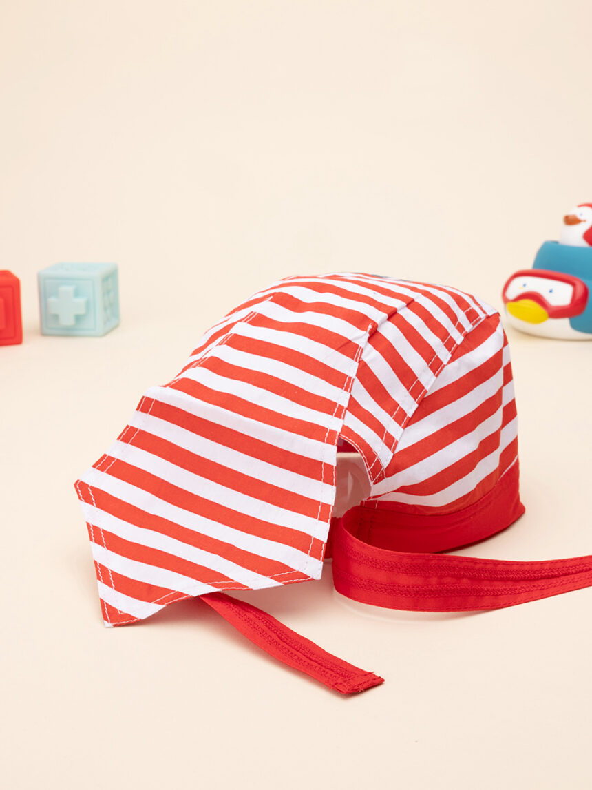 Bandana bimbo rigata "shark" - Prénatal