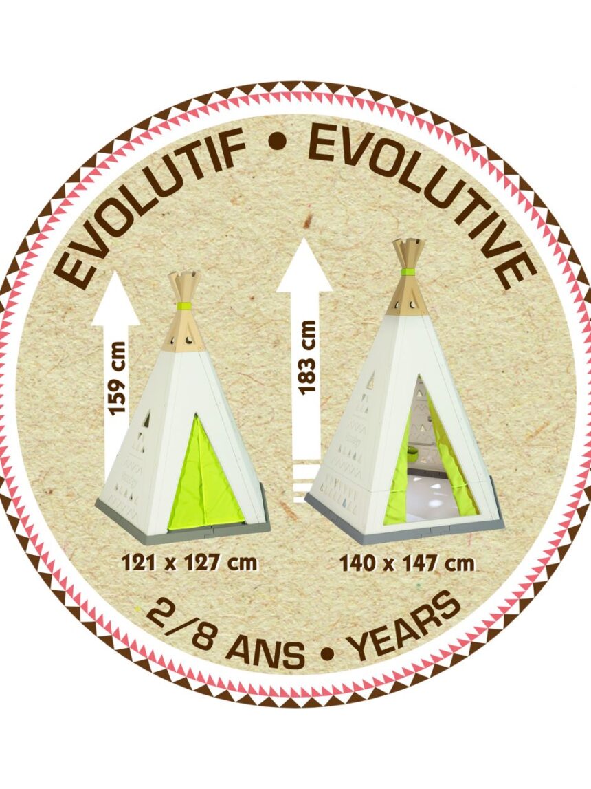 Casa tenda teepee - Smoby