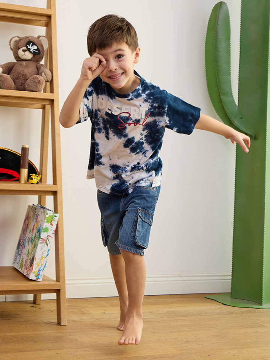 T-shirt bambino tie-dye maniche corte - Prénatal