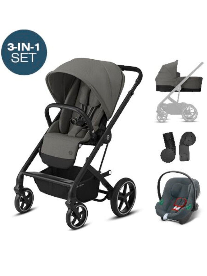 Balios s basic blk 3-in-1 travelsystem aton b2 - Cybex