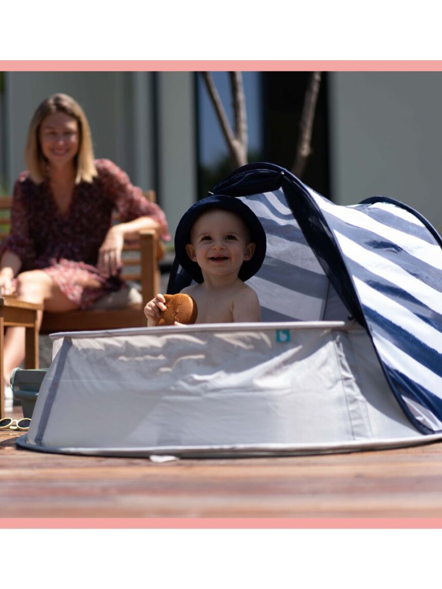 Babymoov aquani box giochi & piscina anti-uv spf 50+ marinière - Babymoov
