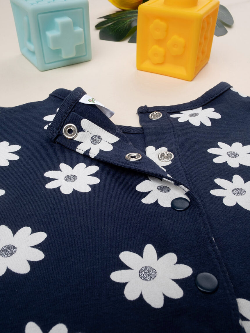 Abito estivo blu bimba in jersey - Prénatal