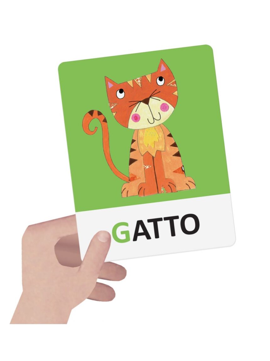 Flashcards alfabeto tattile e fonetico montessori. leggi tocca e ascolta 2/5 anni - headu - Headu