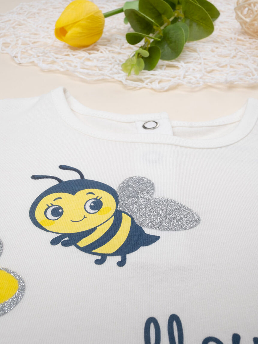 T-shirt maniche corte bimba con stampa - Prénatal