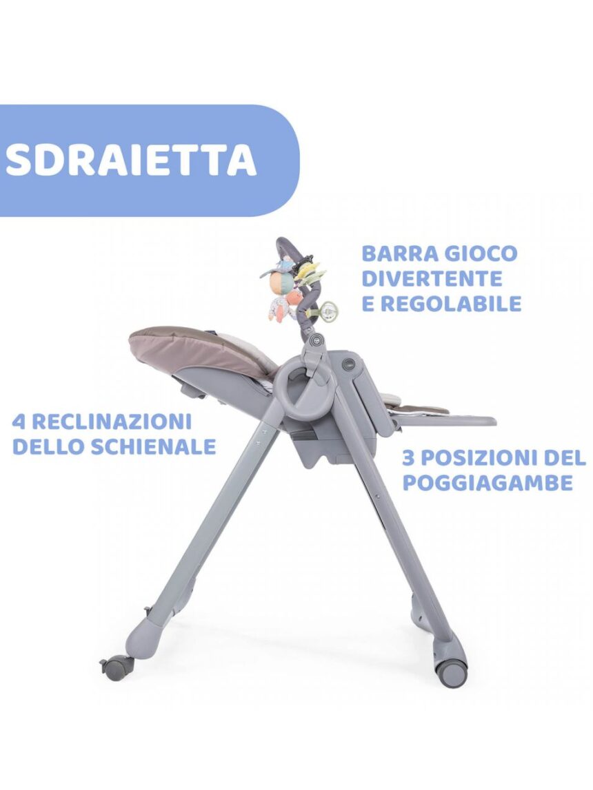 Seggiolone chicco polly magic cocoa - Chicco