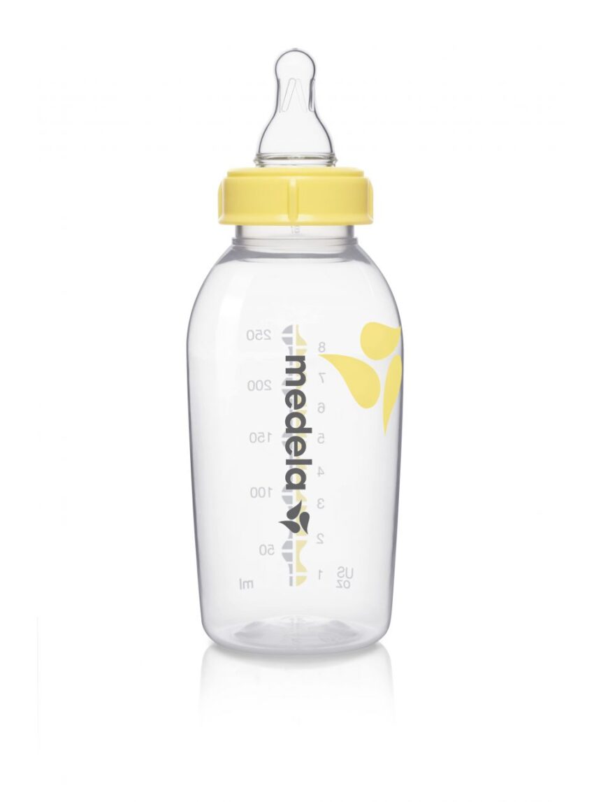 Biberon 250 ml con tettarella flusso medio - medela - Medela