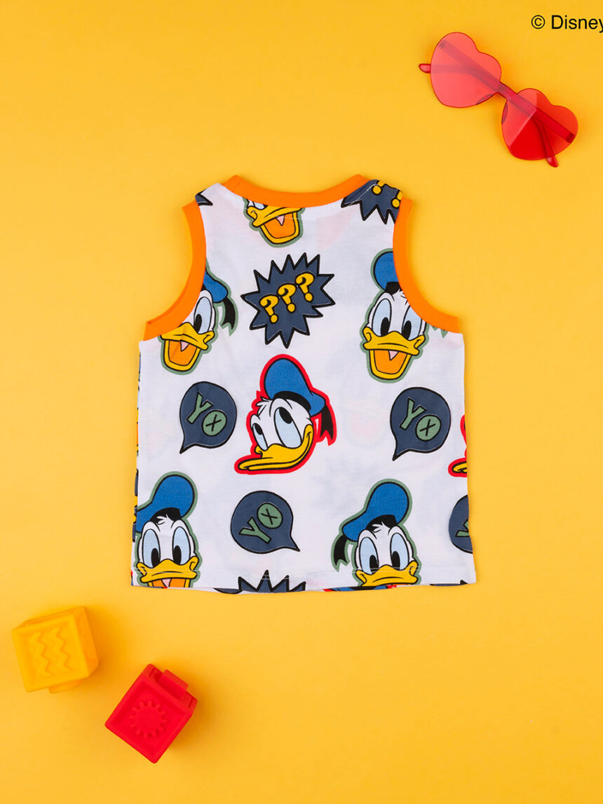 Canotta spalla larga bimbo disney paperino - Prénatal