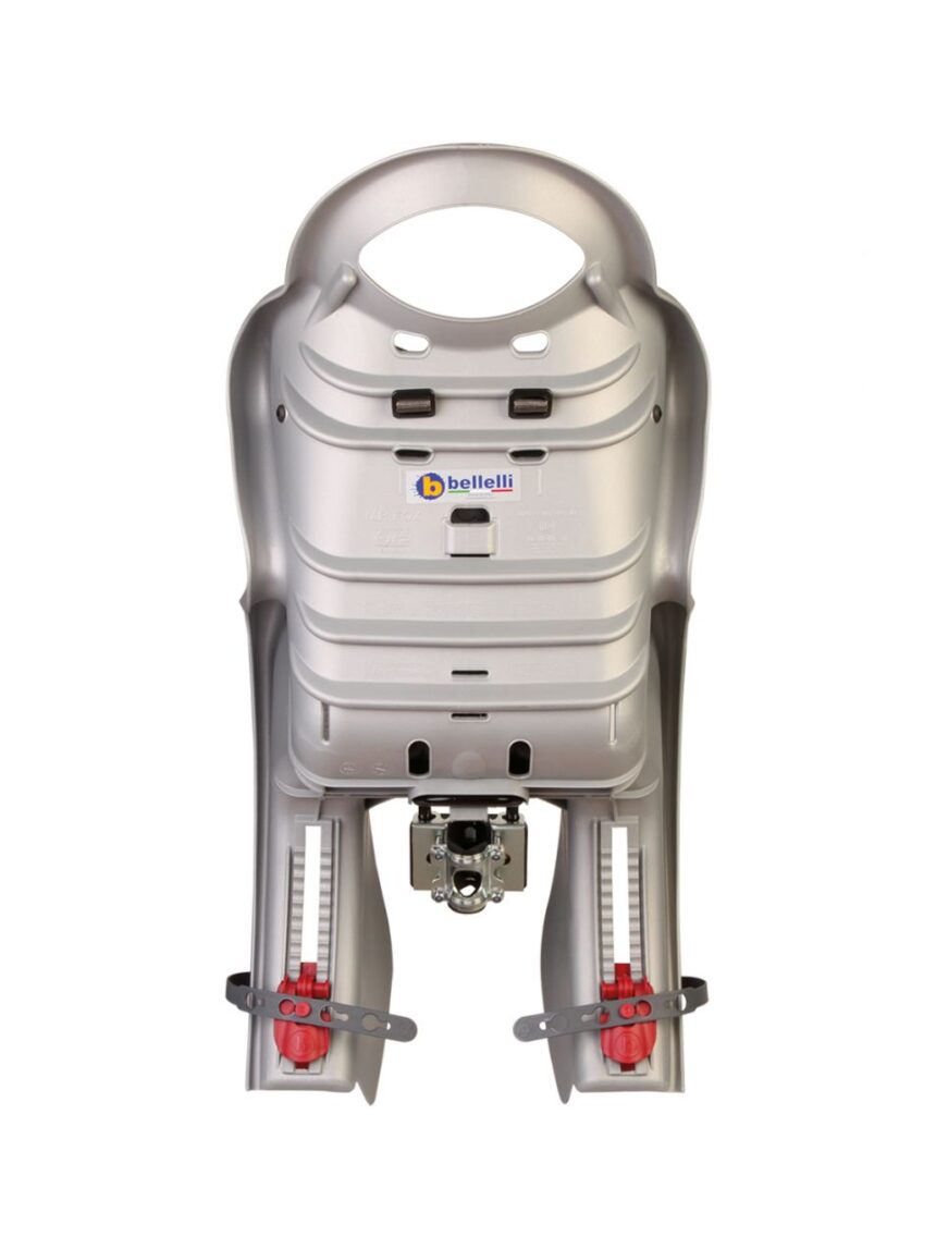 Seggiolini bici posteriore mr fox silver - Bellelli