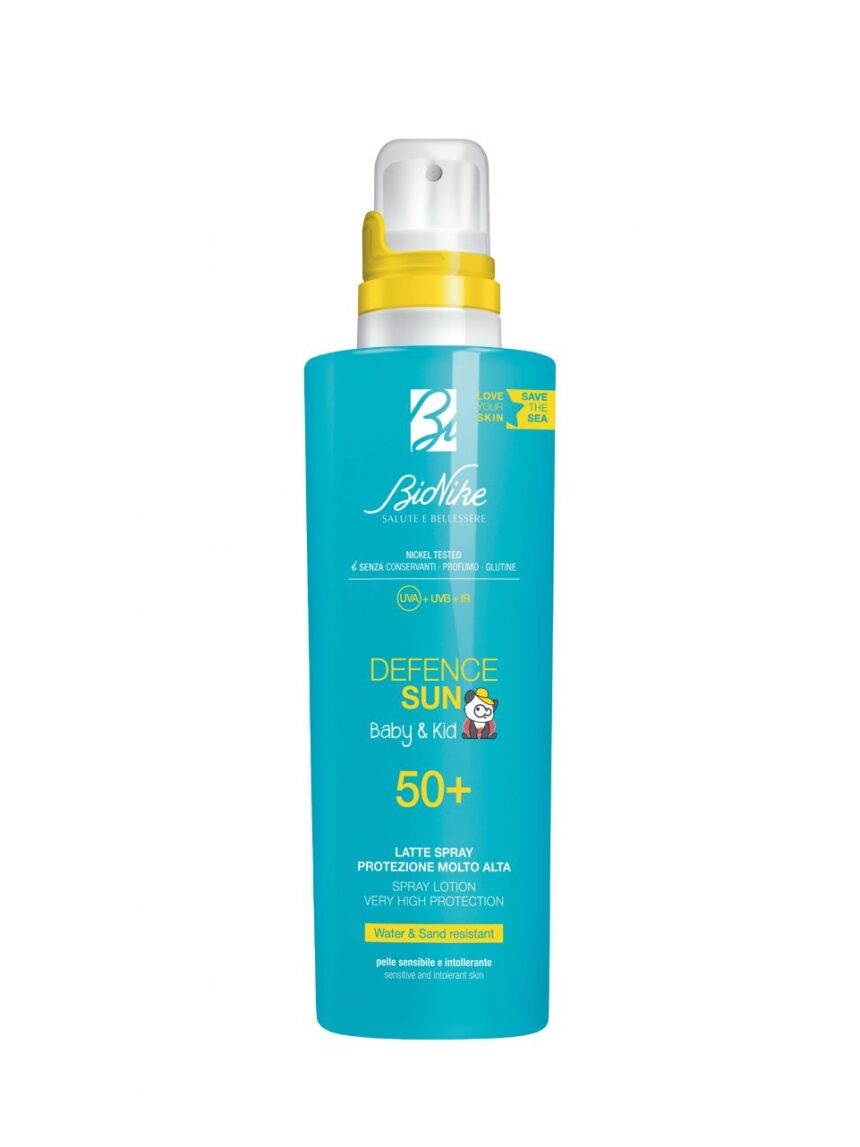 Bionike- defence sun 50+ baby&kid - latte spray 200ml - BioNike
