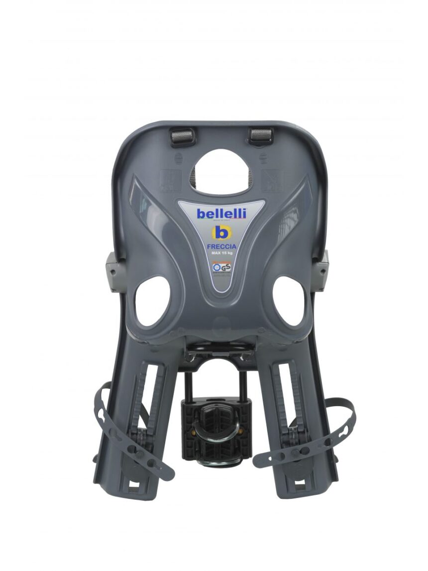 Seggiolino bici anteriore freccia b-fix dark grey luxe - Bellelli