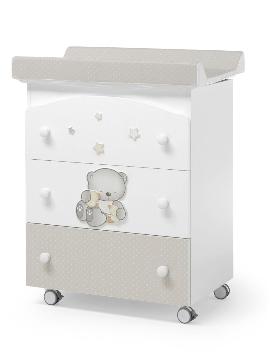 Cassettiera fasciatoio dado - Erbesi