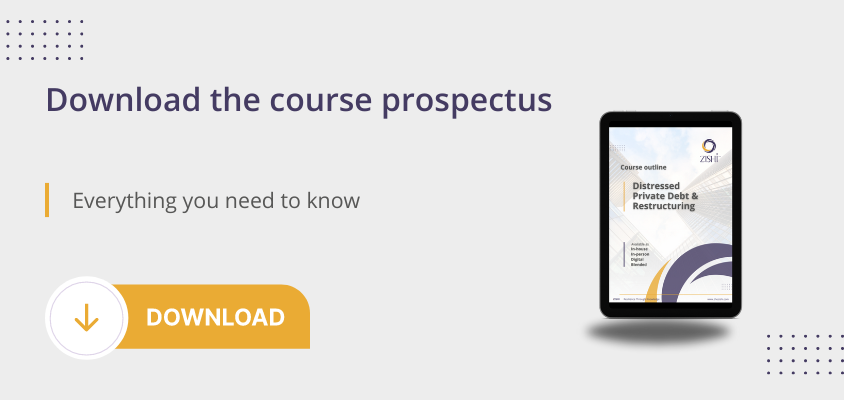 Distressed Private Debt & Restructuring Course