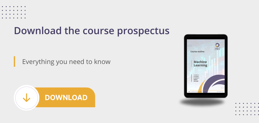 Machine Learning Course - download prospectus